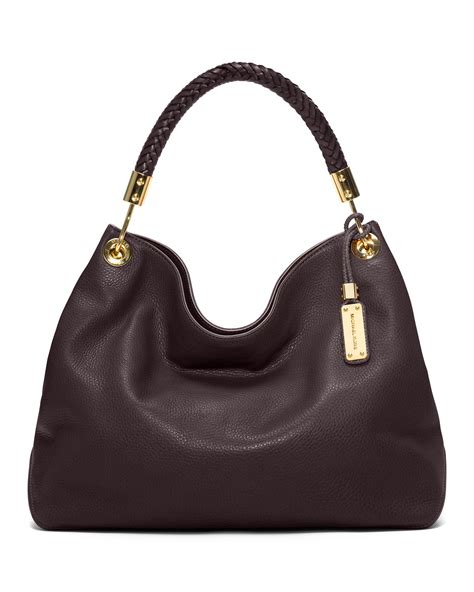 michael kors skorpios large shoulder bag cinnamon|Michael Kors Collection Large Shoulder Bag .